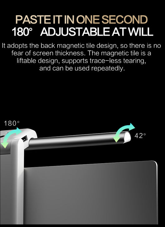 Lámpara LED Portátil para Notebook con Protección Ocular y Power Bank - Image 38