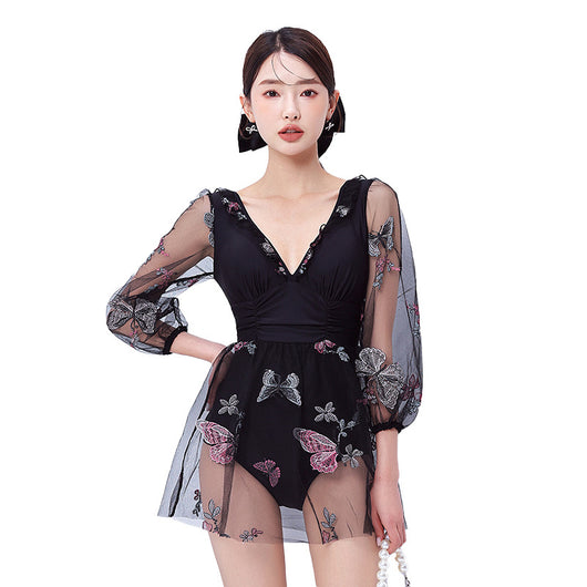 Traje de Baño Mujer Triangular Ahuecado con Espalda Descubierta - Image 2