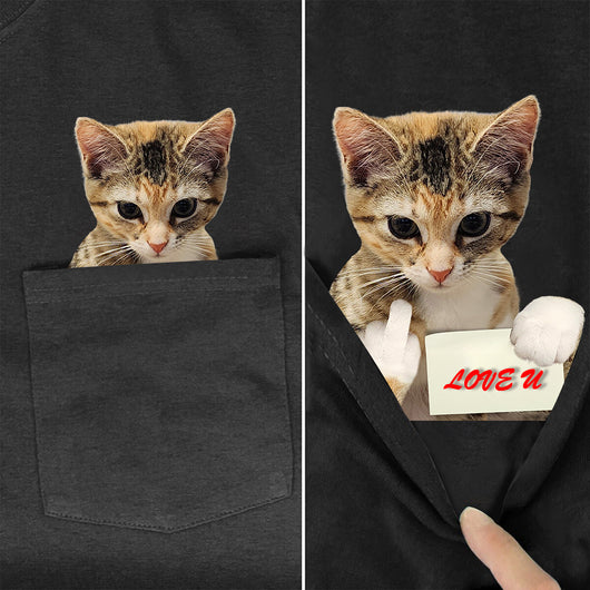 Playera de Algodón con Estampado Animal de Manga Corta - Image 2