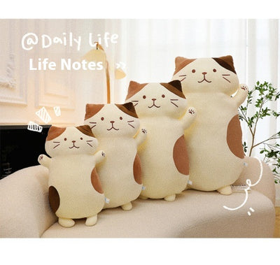 Peluche Gato de Queso Gigante - Almohada Suave para Dormir - Image 32