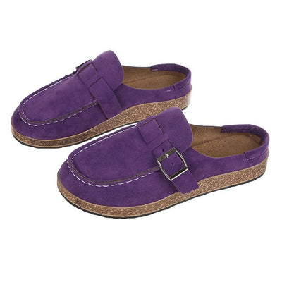 Pantuflas Cómodas de Ante Frosted con Suela de Espuma Acolchada - Image 9