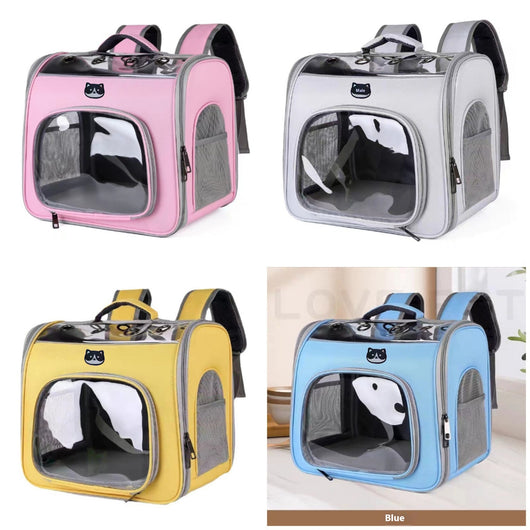 Mochila Transportadora Transparente para Mascotas - Diseño Respirable y Espacioso - Image 24