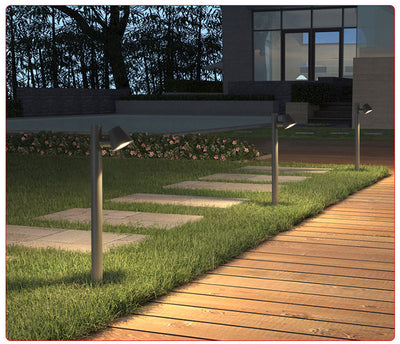 Lámpara de Jardín LED Moderna Impermeable - Columna Minimalista - Image 10