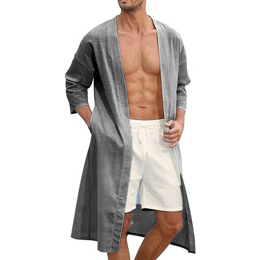 Camisa Casual Holgada para Hombre Talla Grande - Image 5