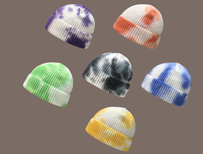 Gorro de Lana Tie Dye Estilo Hong Kong - Image 10