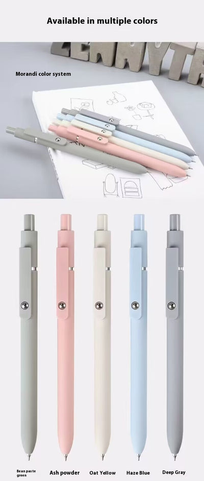 Pluma Retro de Colores Neutrales para Estudiantes y Oficina - Image 9