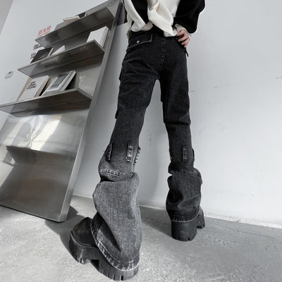 Jeans Desgastados Multi-bolsillos Estilo Urban - Image 2