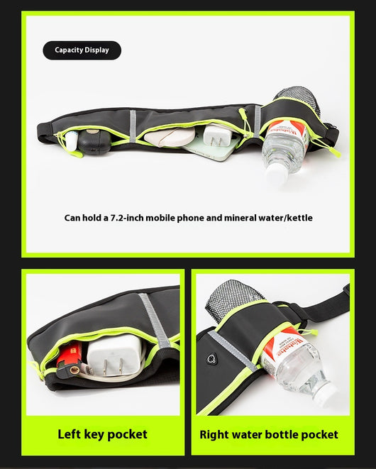Bolsa Deportiva Impermeable de Gran Capacidad para Cintura - Ideal para Correr y Entrenamientos - Image 14