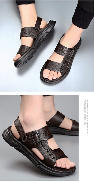 Zapatos Casuales de Cuero para Hombre con Plantilla de Látex - Image 11