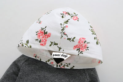 Conjunto de Sudadera Floral Lucia - Set de 3 Piezas para Niños - Image 4