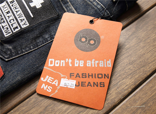 Jeans Rotos Elásticos Estilo Europeo Americano para Hombre - Image 19