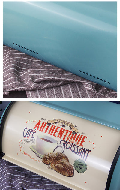 Caja de Almacenamiento para Repostería Estilo Nórdico con Tapa Abatible - Image 8