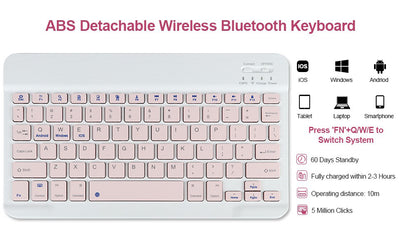 Funda Protectora con Teclado Bluetooth A16 para Tablet - Image 20