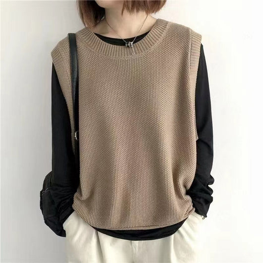 Chaleco Bandage sin Mangas para Mujer - Diseño Minimalista Cuello Redondo - Image 9