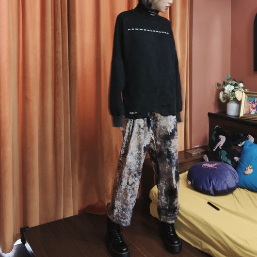 Pantalones Anchos Casuales