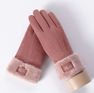 Guantes Térmicos de Cachemira para Mujer con Oso Adorable y Pantalla Táctil - Image 12