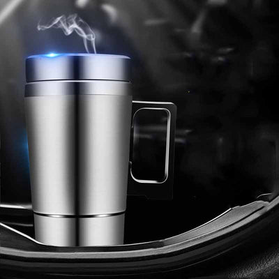 Taza Térmica Eléctrica de Acero Inoxidable para Auto, Camping y Viajes - Image 8