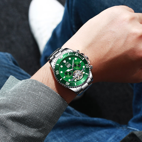 Reloj Mecánico Tourbillon Water Ghost para Hombre