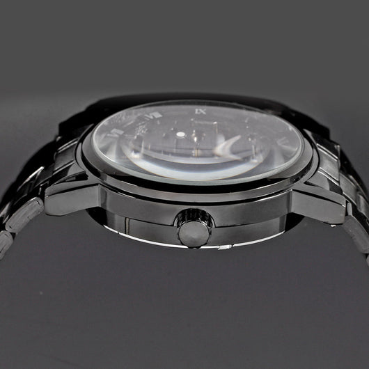 Reloj Mecánico Winner con Esfera Transparente y Correa de Acero - Image 10