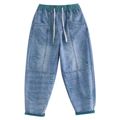 Jeans Rotos de Moda para Mujer - Corte Capri Verano - Image 8