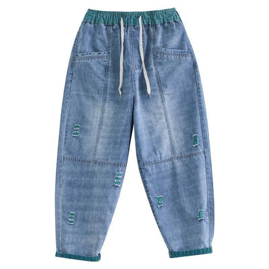 Jeans Rotos de Moda para Mujer - Corte Capri Verano - Image 8