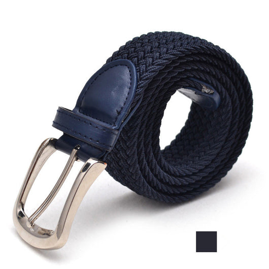Cinturón Elástico Trenzado Unisex - Correa Extensible de Lona - Image 10