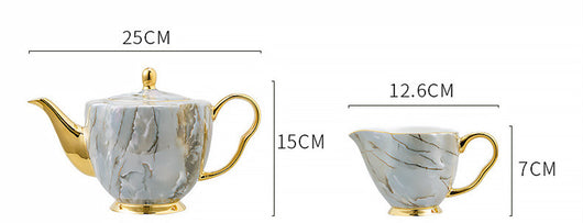 Juego de Tazas de Café en Porcelana Bone China Premium - Image 7