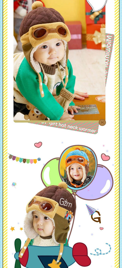 Orejeras de Invierno Afelpadas Unisex para Niños - Image 11