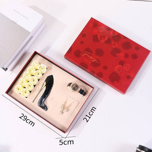 Reloj Perfumado con Aretes de Moda - Image 2