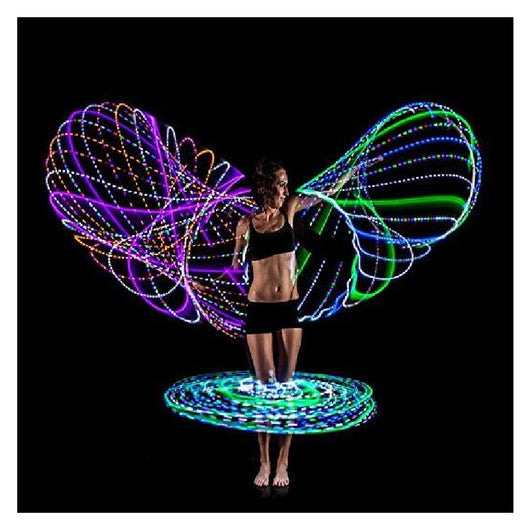 Aro Luminoso LED con Luces Intermitentes de Colores - Image 3