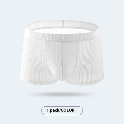 Bóxers de Seda Helada Transpirables de Secado Rápido - Comodidad Clásica para Hombre - Image 2