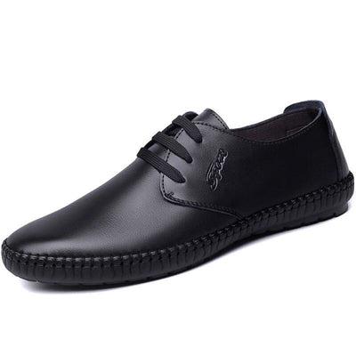 Zapatos de Cuero para Hombre Estilo Business Casual con Cordones Transpirables - Image 3