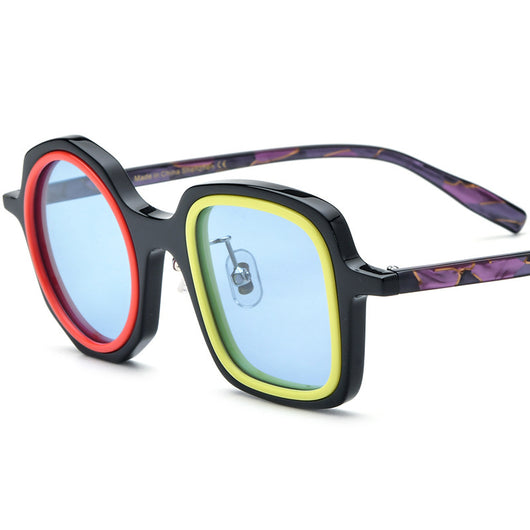 Gafas de Sol Irregulares Casual para Mujer - Diseño Moderno - Image 5