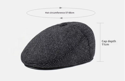 Gorra de Invierno Casual para Hombre con Visera - Image 11