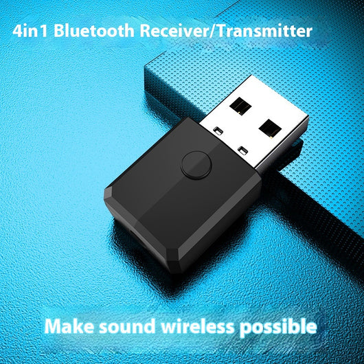 Transmisor Receptor Bluetooth USB 4 en 1