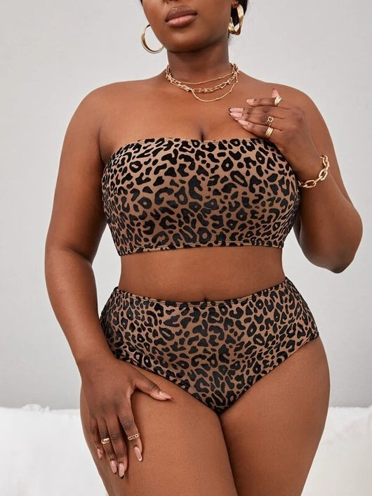 Bikini Talle Grande Cintura Alta con Abertura Lateral - Image 15