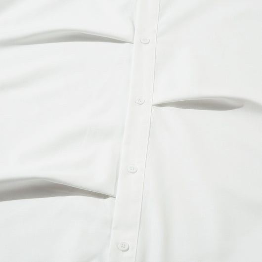 Camisa Plisada Suelta de Manga Larga para Hombre - Diseño Moderno y Elegante - Image 4