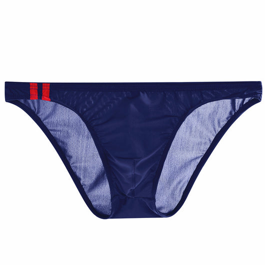 Bóxer de Seda Helada Transparente Cintura Baja para Hombre - Image 15