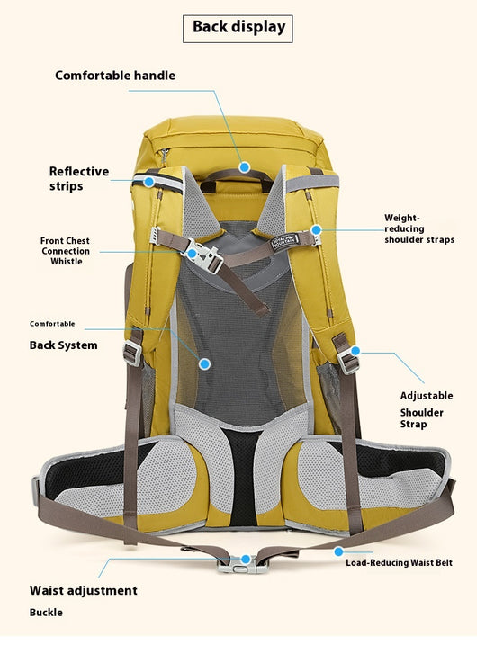 Mochila Impermeable de Gran Capacidad Multifuncional Resistente - Image 29