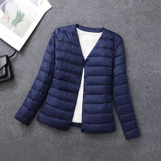 Chaqueta Térmica Ligera Cuello Redondo para Mujer - Image 32