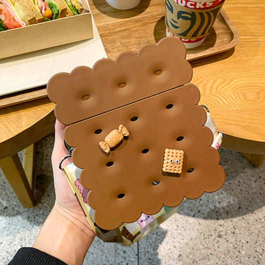 Vaso Portátil con Diseño de Corazón y Galletas para Estudiantes - Image 14