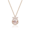 Collar Corazón Latiente Corona Inteligente - Cadena de Clavícula