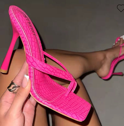 Sandalias Tacón Stiletto Talla Grande para Mujer - Image 2
