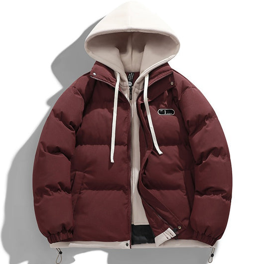 Chaqueta Acolchada de Colores Vivos para Hombre - Image 3