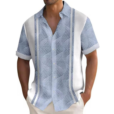 Playera de Rayas Estampado 3D para Hombre - Diseño Verano - Image 22