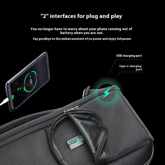 Mochila Impermeable para Negocios - Diseño Profesional para Hombre - Image 2