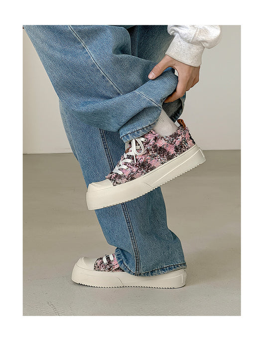 Bombas de Lona con Diseño Irregular - Colección Primavera - Image 23