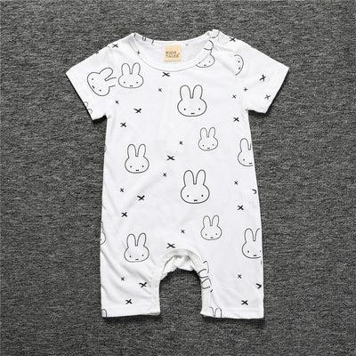 Pelele Infantil de Algodón con Estampado de Dibujos Animados - Image 5