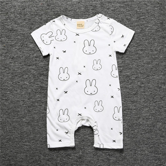 Pelele Infantil de Algodón con Estampado de Dibujos Animados - Image 5