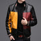Chaqueta de Cuero Casual para Hombre